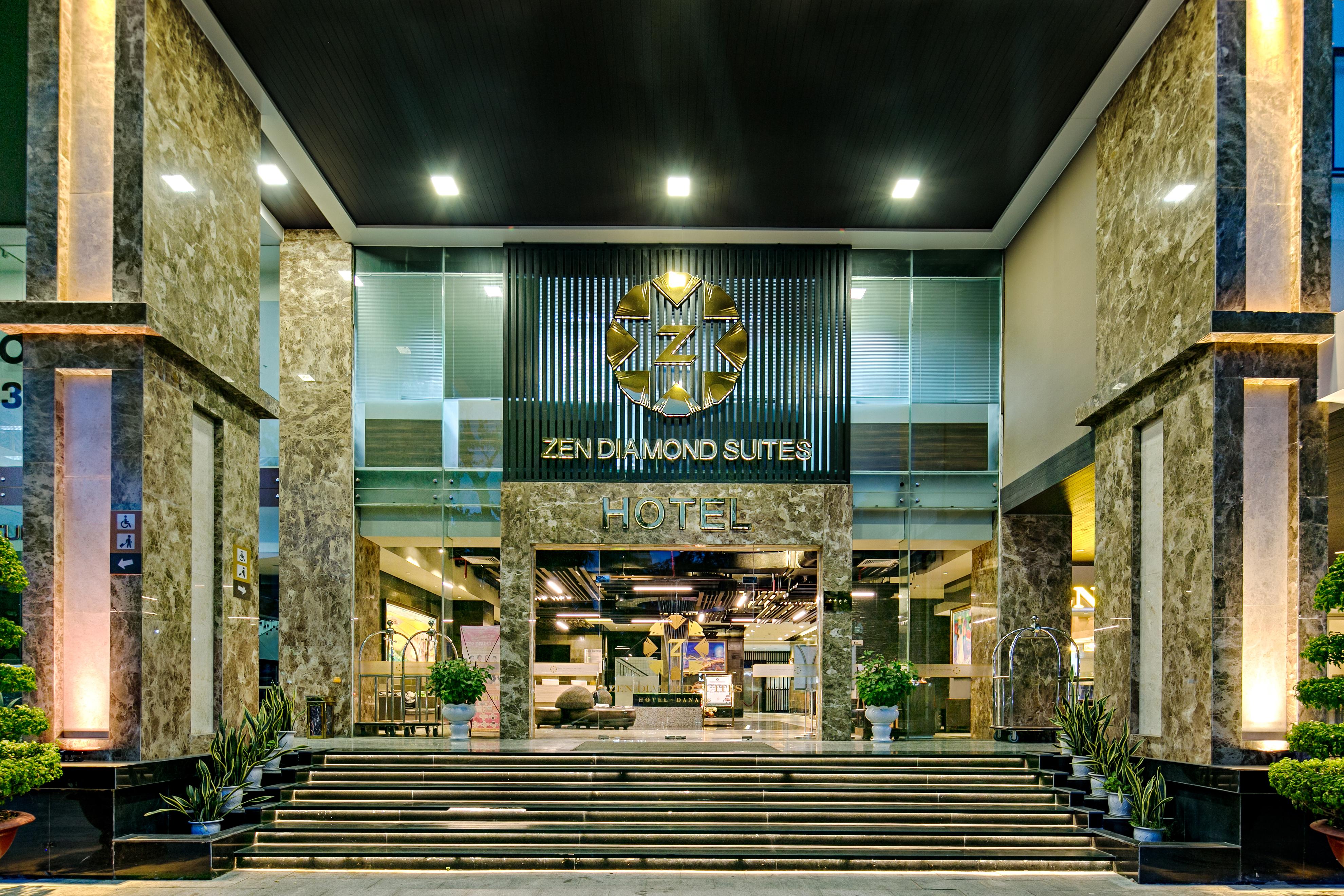 Zen Diamond Suites Hotel Đà Nẵng Exterior foto