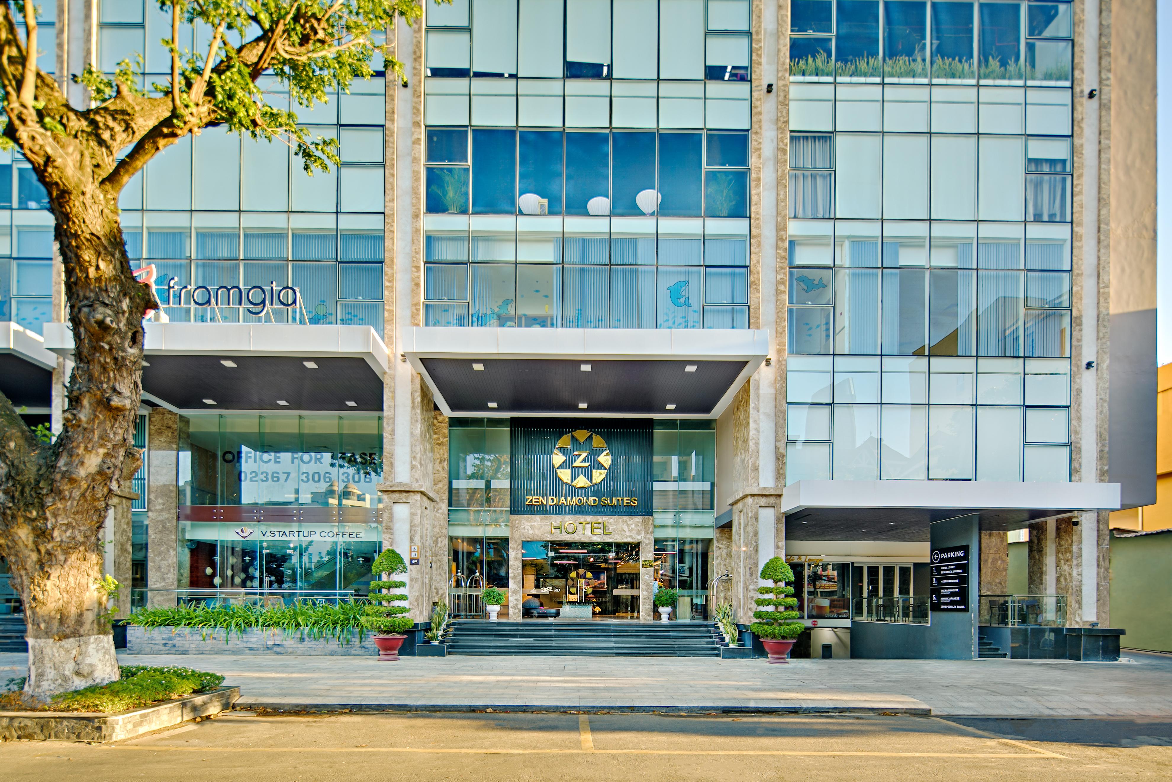 Zen Diamond Suites Hotel Đà Nẵng Exterior foto