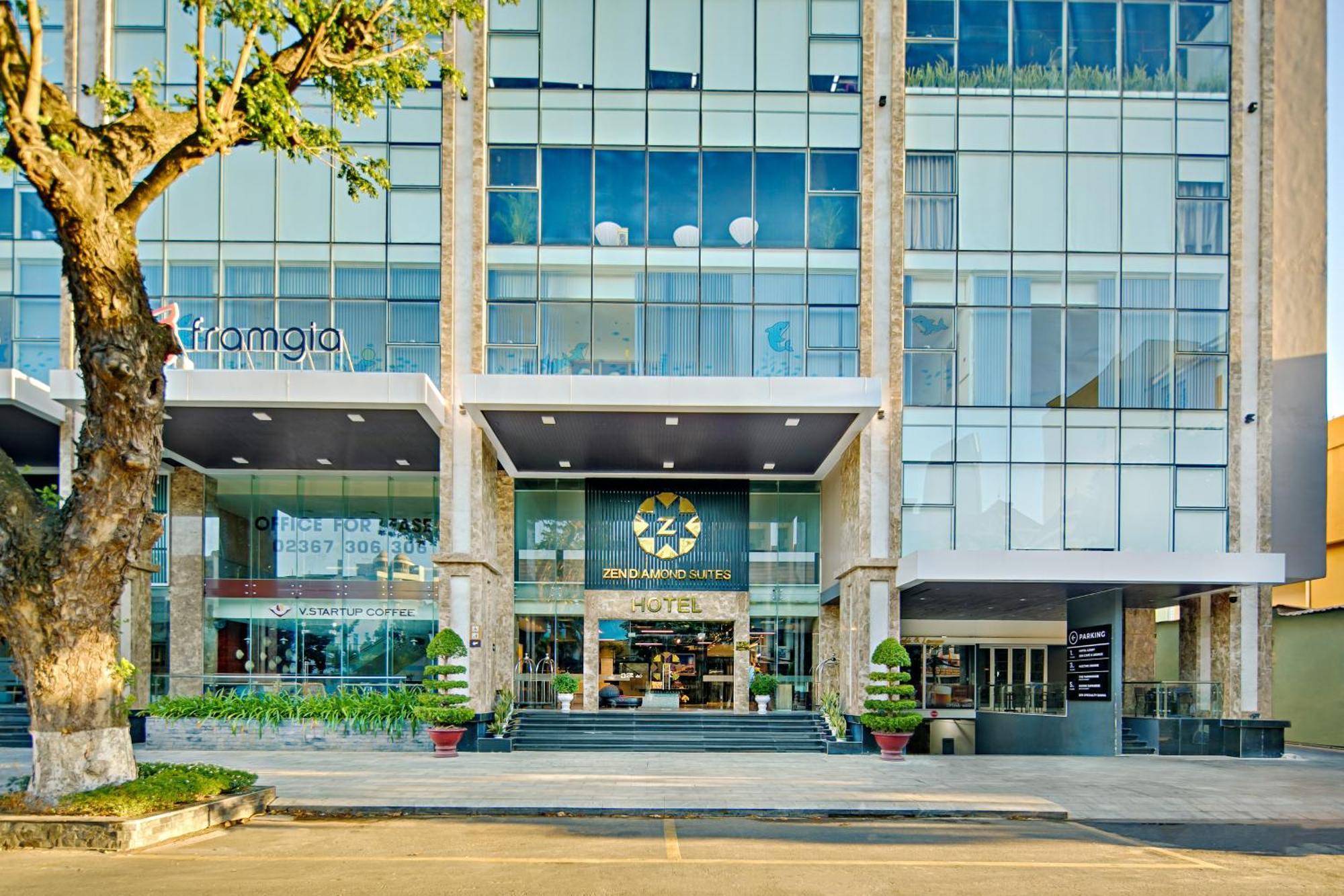 Zen Diamond Suites Hotel Đà Nẵng Exterior foto